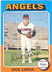1975 Topps #114 Dick Lange