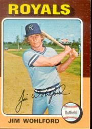 1975 Topps #144 Jim Wohlford
