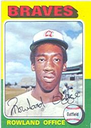 1975 Topps #262 Rowland Office RC
