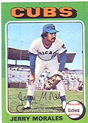 1975 Topps #282 Jerry Morales