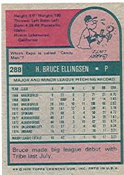 1975 Topps #288 Bruce Ellingsen RC back image