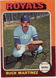 1975 Topps #314 Buck Martinez