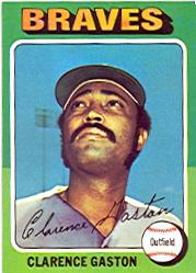 1975 Topps #427 Clarence Gaston