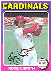 1975 Topps #490 Reggie Smith