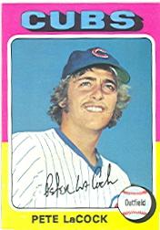 1975 Topps #494 Pete LaCock RC