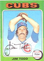 1975 Topps #519 Jim Todd RC