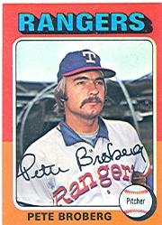 1975 Topps #542 Pete Broberg