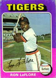 1975 Topps #628 Ron LeFlore RC