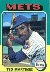 1975 Topps #637 Ted Martinez