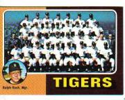 1975 Topps Mini #18 Detroit Tigers CL/Ralph Houk MG