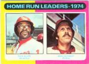 1975 Topps Mini #307 Home Run Leaders/Dick Allen/Mike Schmidt