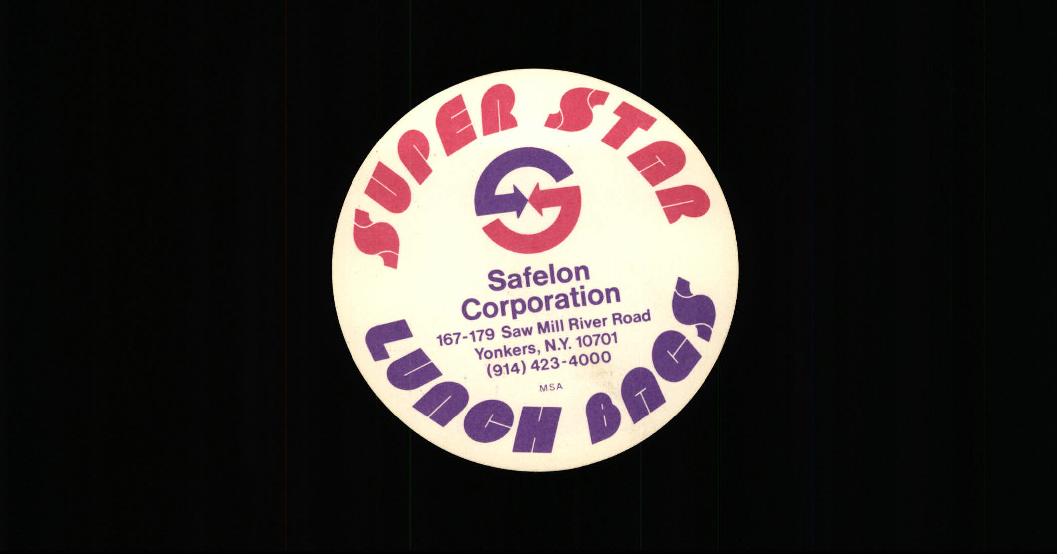 1976 Safelon Discs #22A Reggie Jackson/Oakland Athletics back image
