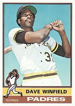 1976 Topps #160 Dave Winfield