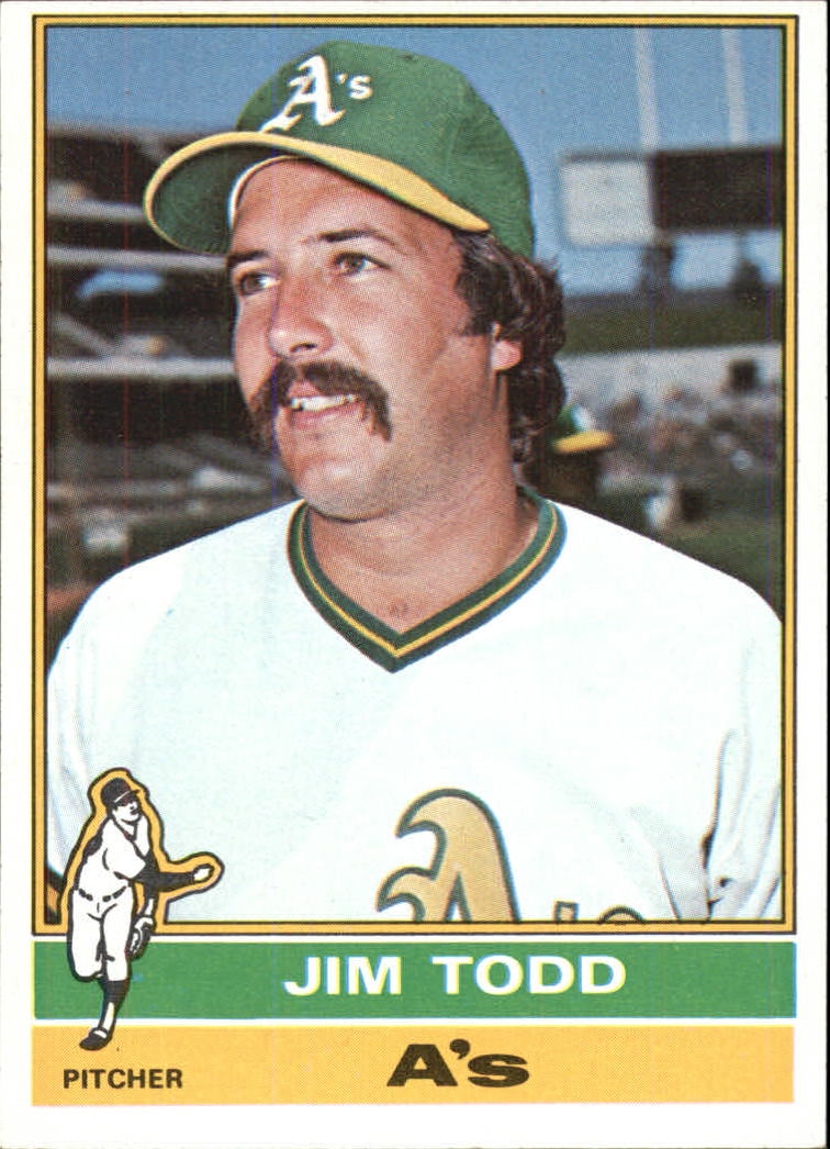 1976 Topps #221 Jim Todd