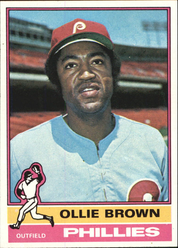 1976 Topps #223 Ollie Brown