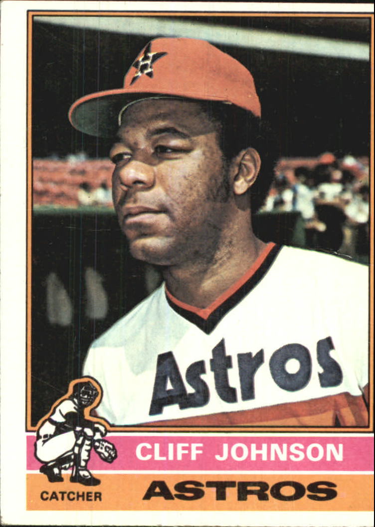 1976 Topps #249 Cliff Johnson