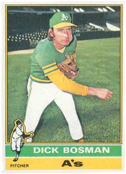 1976 Topps #298 Dick Bosman