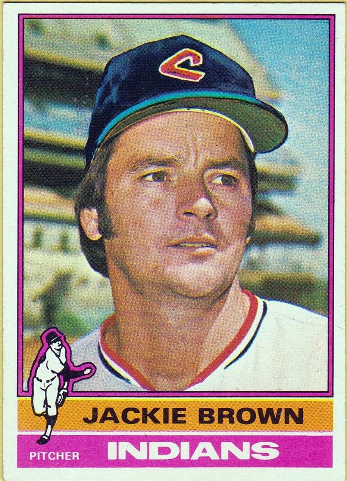 1976 Topps #301 Jackie Brown