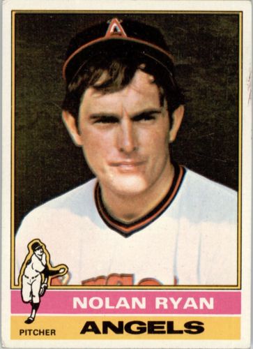 1976 Topps #330 Nolan Ryan