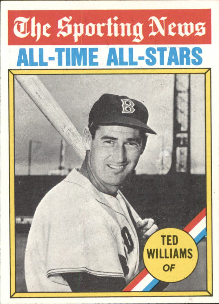 1976 Topps #347 Ted Williams ATG