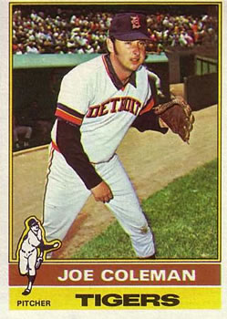 1976 Topps #456 Joe Coleman