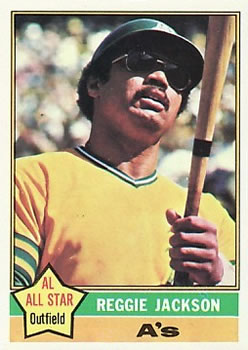 1976 Topps #500 Reggie Jackson