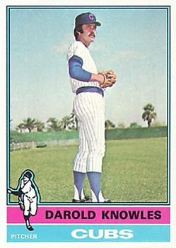 1976 Topps #617 Darold Knowles
