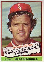 1976 Topps Traded #211T Clay Carroll