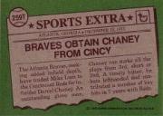 1976 Topps Traded #259T Darrel Chaney back image