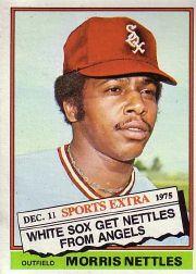 1976 Topps Traded #434T Morris Nettles