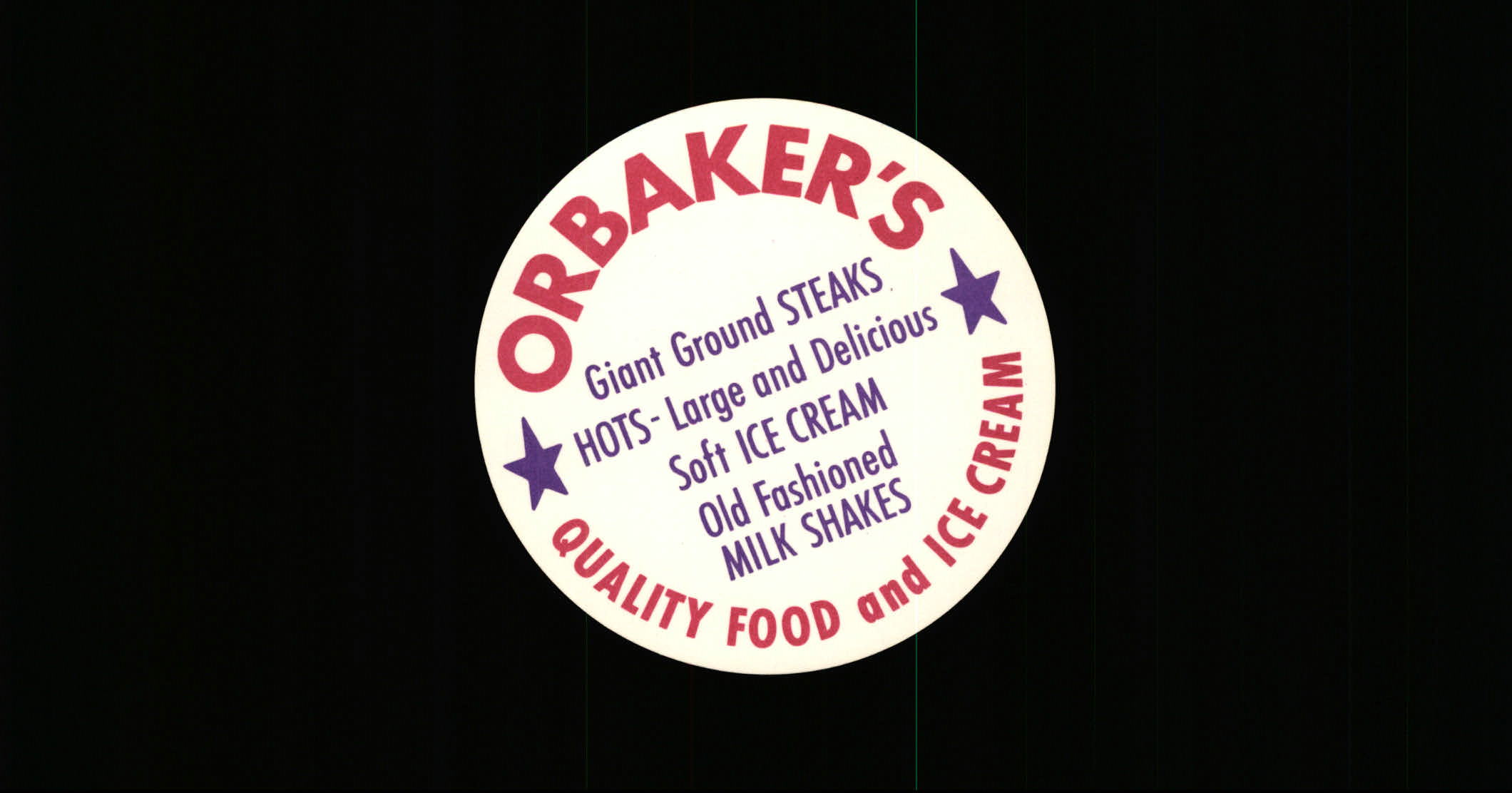 1976 Orbakers Discs #22A Reggie Jackson/Oakland Athletics back image
