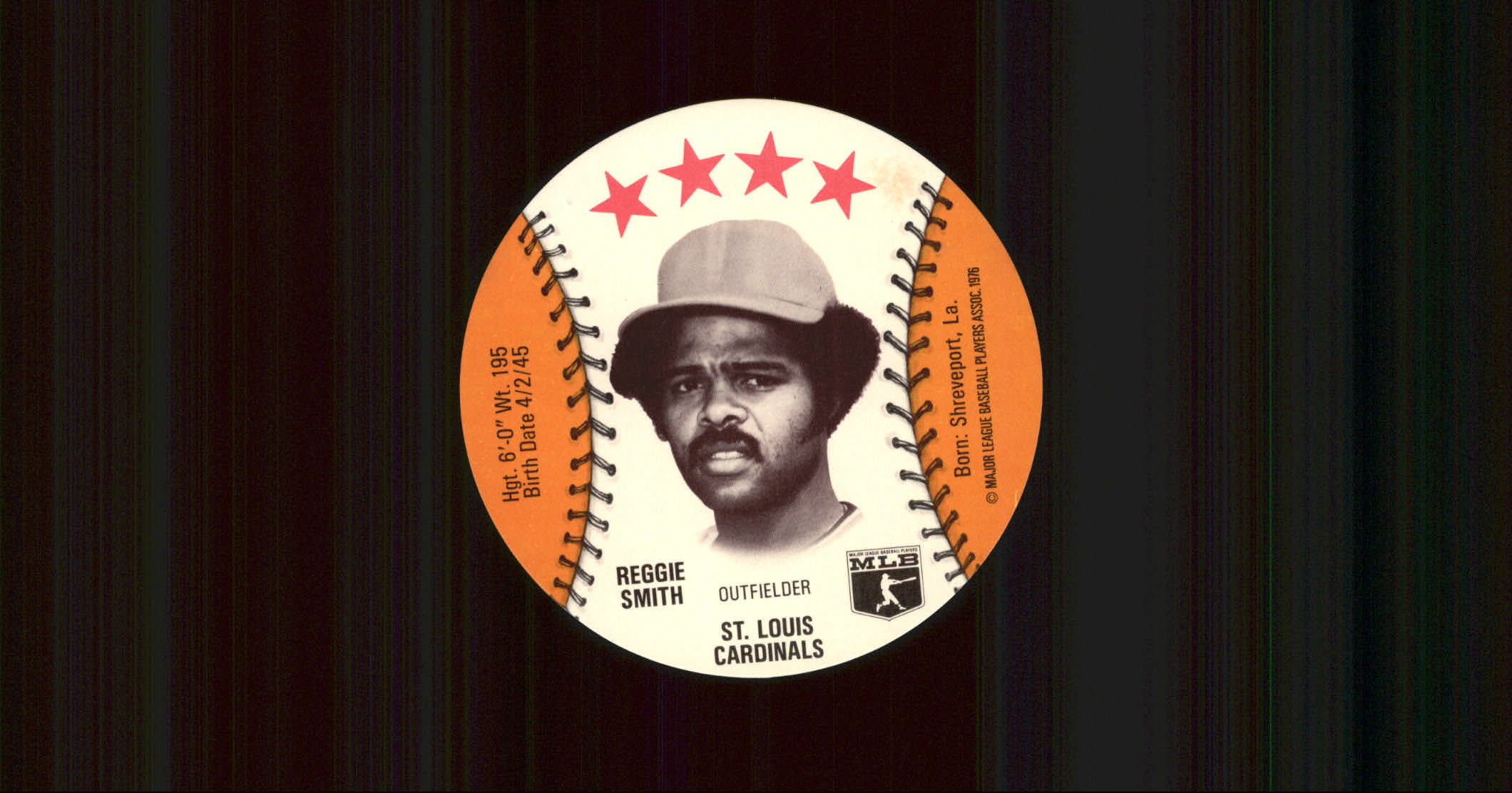 1976 Isaly Discs #57 Reggie Smith