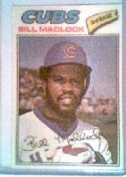 1977 Topps Cloth Stickers #25 Bill Madlock
