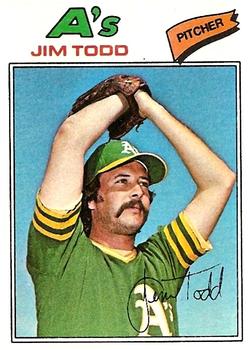 1977 Topps #31 Jim Todd
