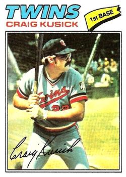 1977 Topps #38 Craig Kusick