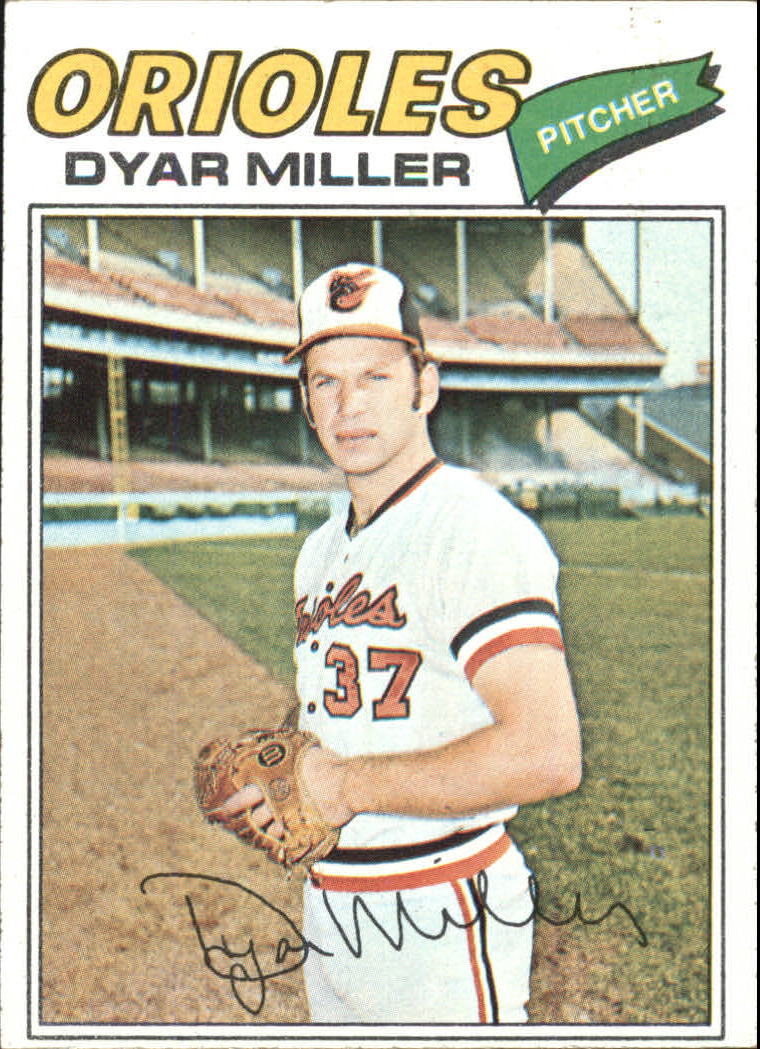 1977 Topps #77 Dyar Miller