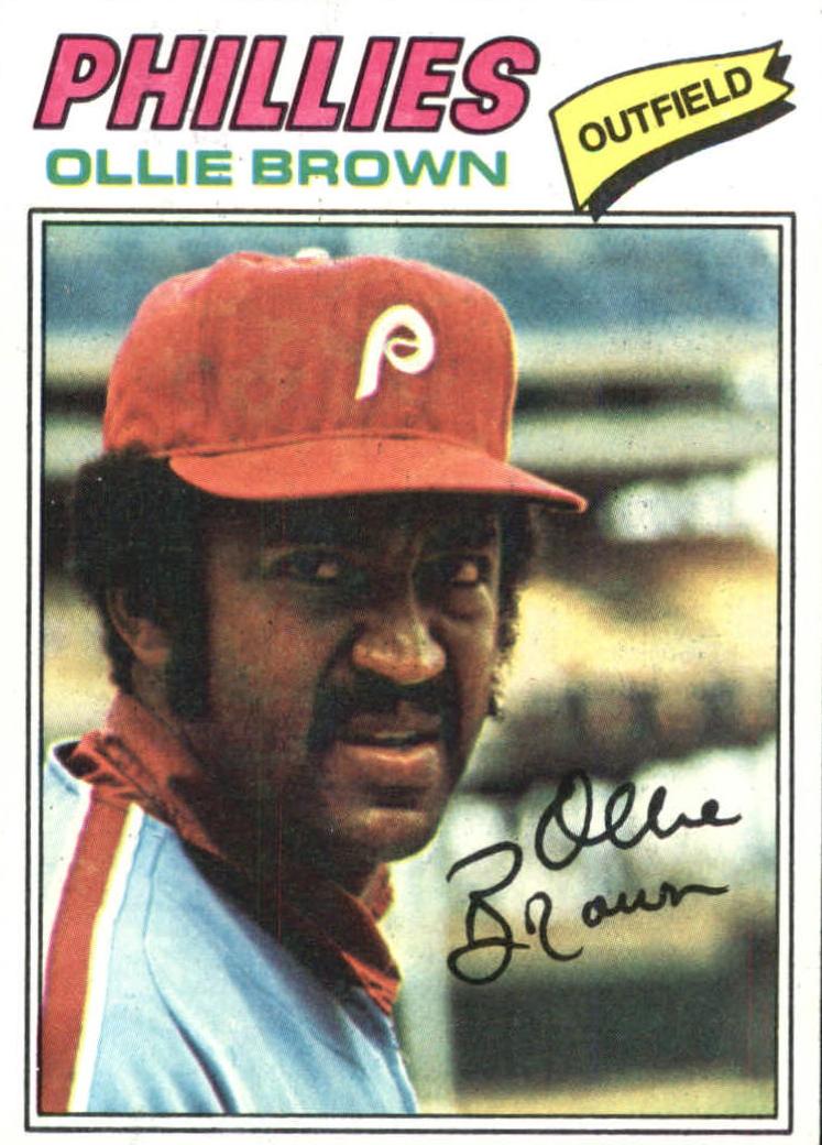 1977 Topps #84 Ollie Brown