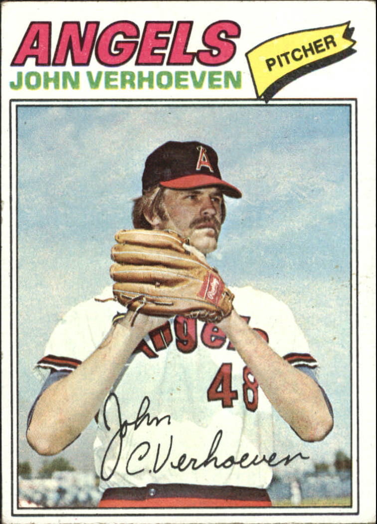 1977 Topps #91 John Verhoeven RC