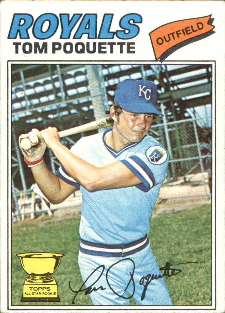 1977 Topps #93 Tom Poquette
