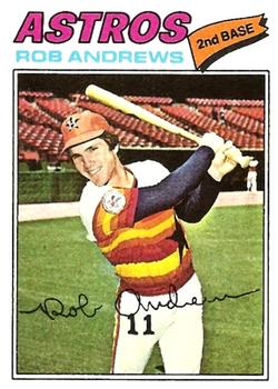 1977 Topps #209 Rob Andrews