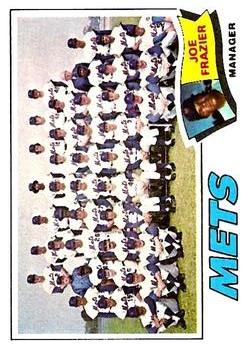 1977 Topps #259 New York Mets CL/Joe Frazier MG