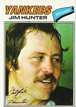 1977 Topps #280 Jim Hunter