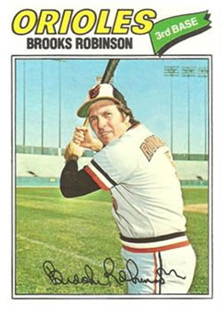 1977 Topps #285 Brooks Robinson