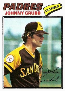 1977 Topps #286 Johnny Grubb