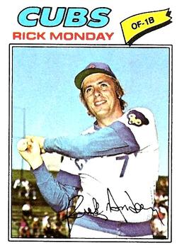 1977 Topps #360 Rick Monday