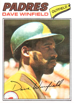 1977 Topps #390 Dave Winfield