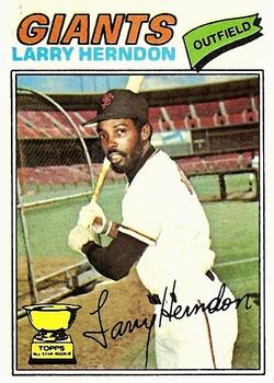 1977 Topps #397 Larry Herndon RC