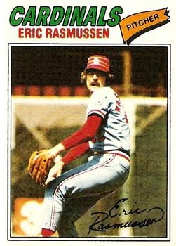 1977 Topps #404 Eric Rasmussen RC
