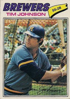 1977 Topps #406 Tim Johnson