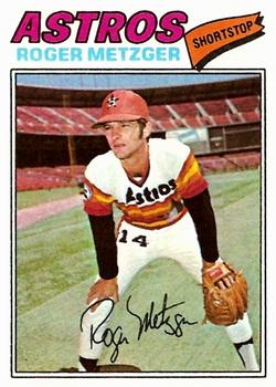 1977 Topps #481 Roger Metzger